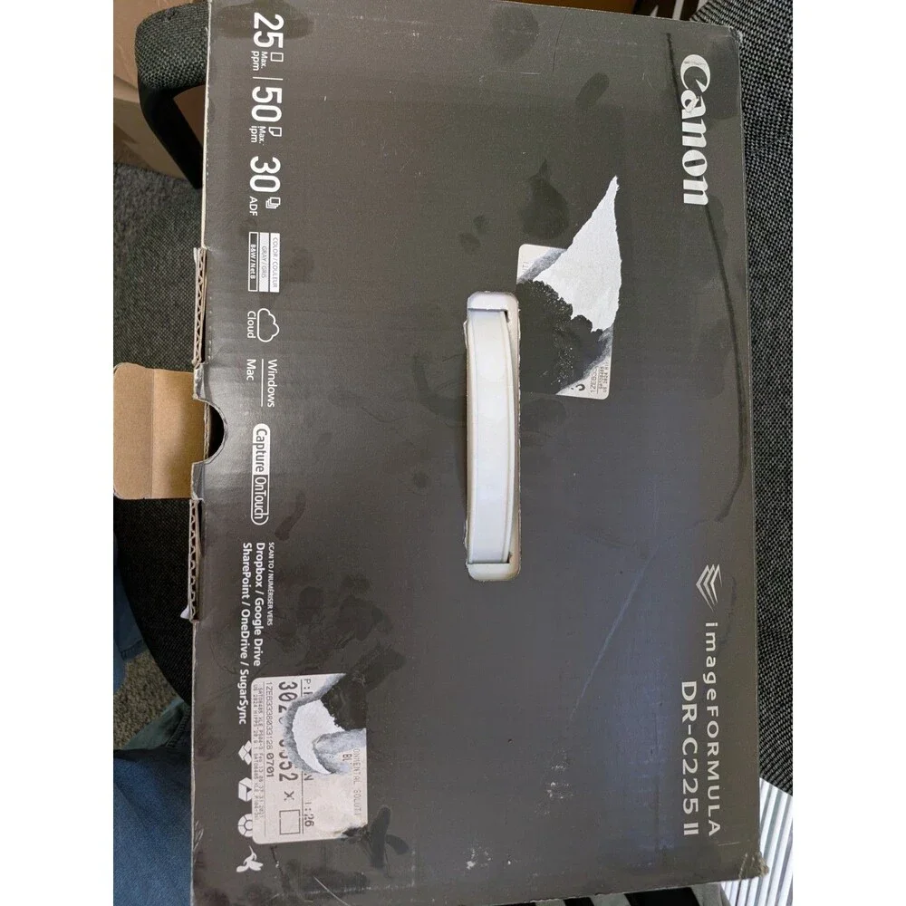 Canon DR-C225II imageFORMULA USB Pass-Through Scanner